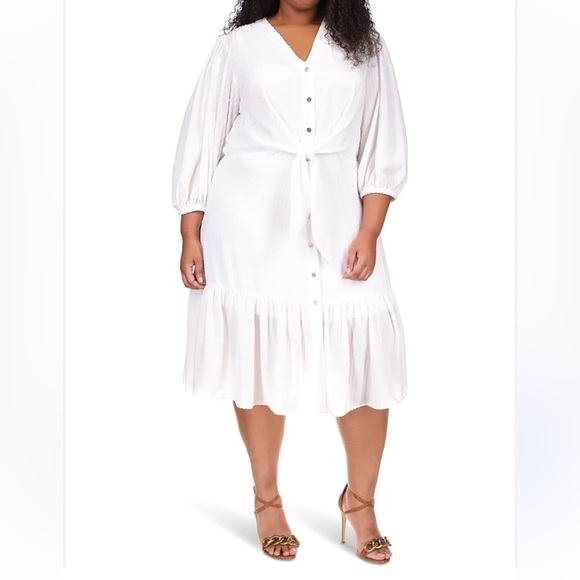 MICHAEL Michael Kors Dresses & Skirts - Michael Kors 1X white dress